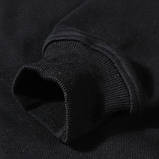 Світшот чорний Jordan Sweatshirt Кофта чоловіча спортивна з логотипом Джордан, Пайта Светр трикотажний бавовна, фото 5