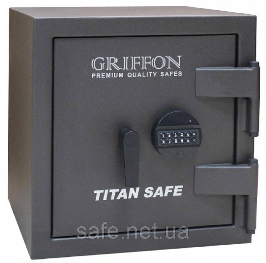 Сейф вогнезламостійкий Griffon CL III.50.E BROWN (ВxШxГ:472x460x440), 3 клас + LFS 30P, сейф від злому та вогню