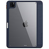Захисний чохол Nillkin для Apple iPad Pro 11 2020/2021 2020/2021 Midnight Blue (Bevel Leather Case) Синій, фото 3