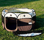 Великий манеж для собак і тварин DOG PLAY 110x110x59, фото 5