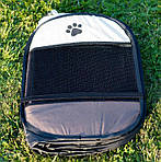 Великий манеж для собак і тварин DOG PLAY 110x110x59, фото 8