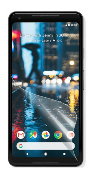 Гідрогелева захисна плівка на Google Pixel 2 XL на весь екран прозора