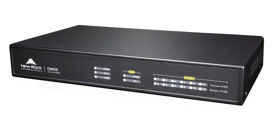 IP-АТС з аналоговими портами New Rock OM50G-8S/4