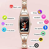 UWatch Смарт часы Smart Queen Gold, фото 2