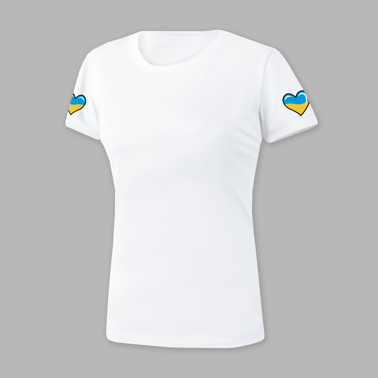 Женская двухслойная футболка для сублимации DUkr010 - фото 1 - id-p1456555571