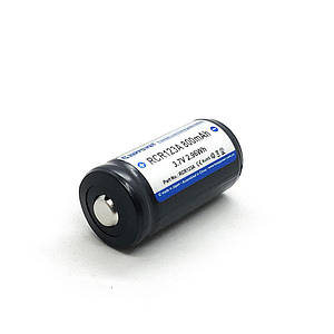 Акумулятор Li-Ion RCR123A (16340) Keeppower 800mAh (3.7v) з платою захиста