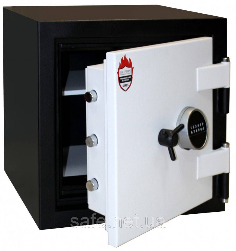 Сейф вогневзламостійкий Griffon F60CL I.51.E (ВxШxГ:510x510x510), 1 клас + LFS 60P, сейф від зламу та вогню