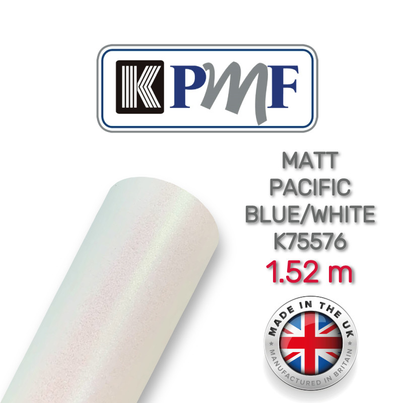Matt Pacific Blue/White Starlight, матовий білий із блакитною крихтою металік K75576, фото 1