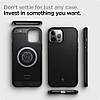 Чохол Spigen для iPhone 12 Pro Max — Mag Armor, Matte Black (ACS01864), фото 6