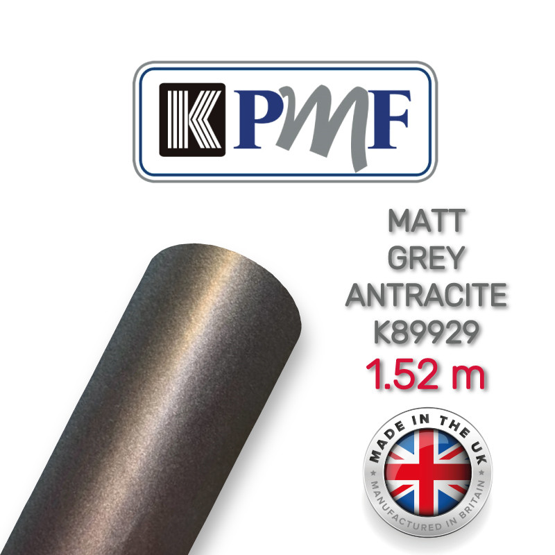 Матовий сірий антрацит плівка KPMF Matt Grey Antracite K89929 1.52 m, фото 1