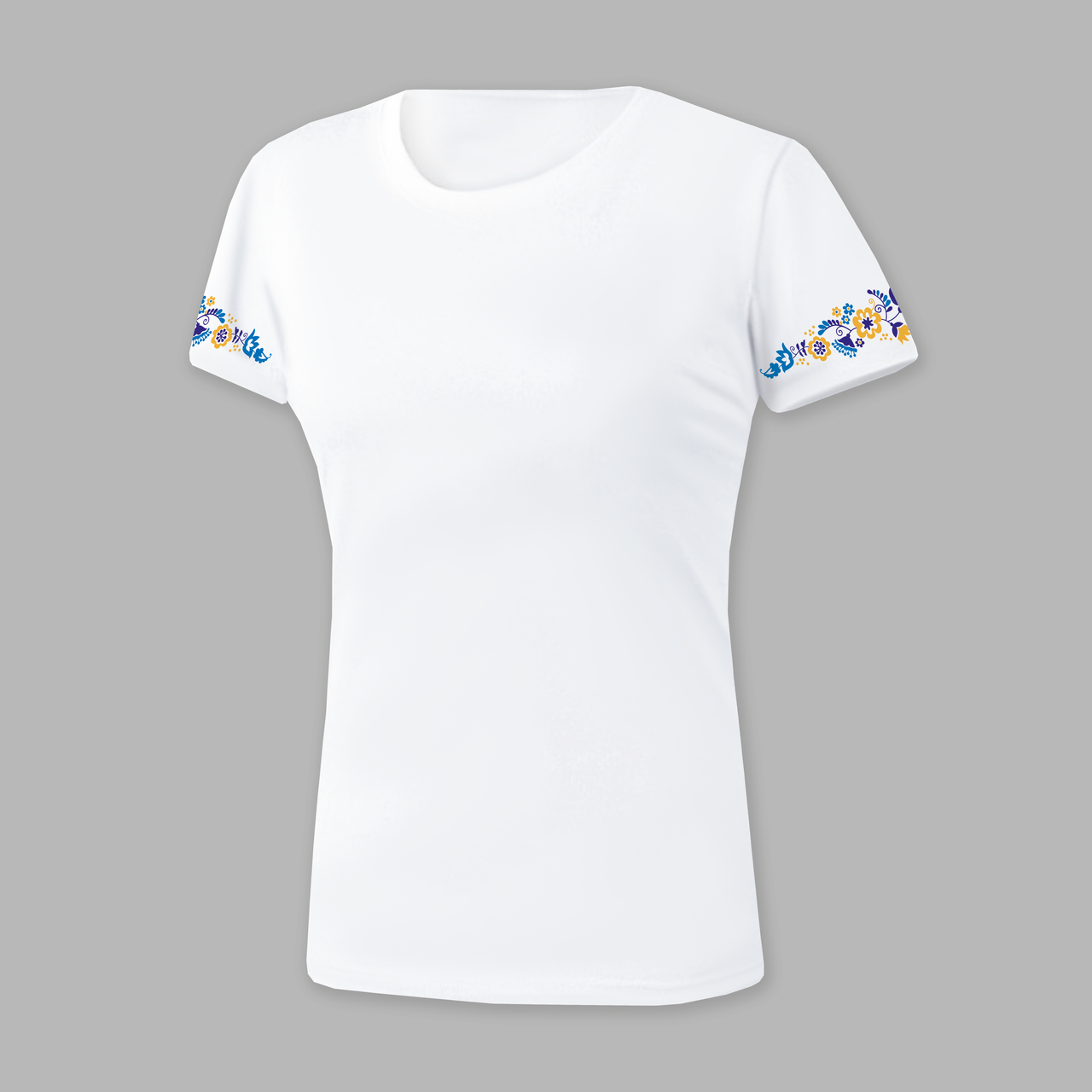 Женская двухслойная футболка для сублимации DUkr012 - фото 1 - id-p1456621595