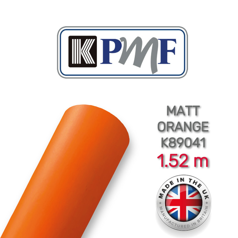 Помаранчева матова плівка KPMF Matt Orange К89041