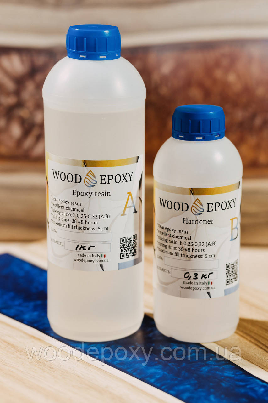 Епоксидна смола Wood Epoxy (1.3 кг), фото 1