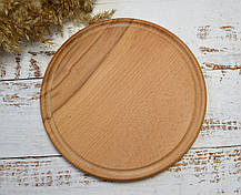 Дошки для подачі піци 25 см (бук), фото 5
