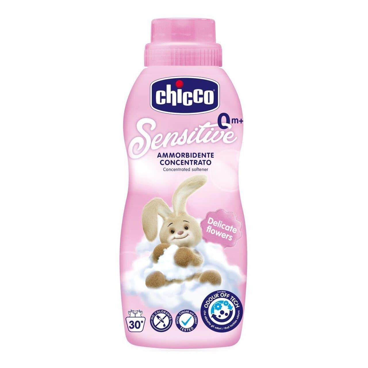 Пом’якшувач тканин "Sensitive Delicate Flowers" Chicco 750 мл (8058664122462)