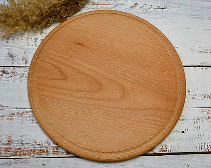 Дошки для піци з дерева 40 см (бук), фото 1