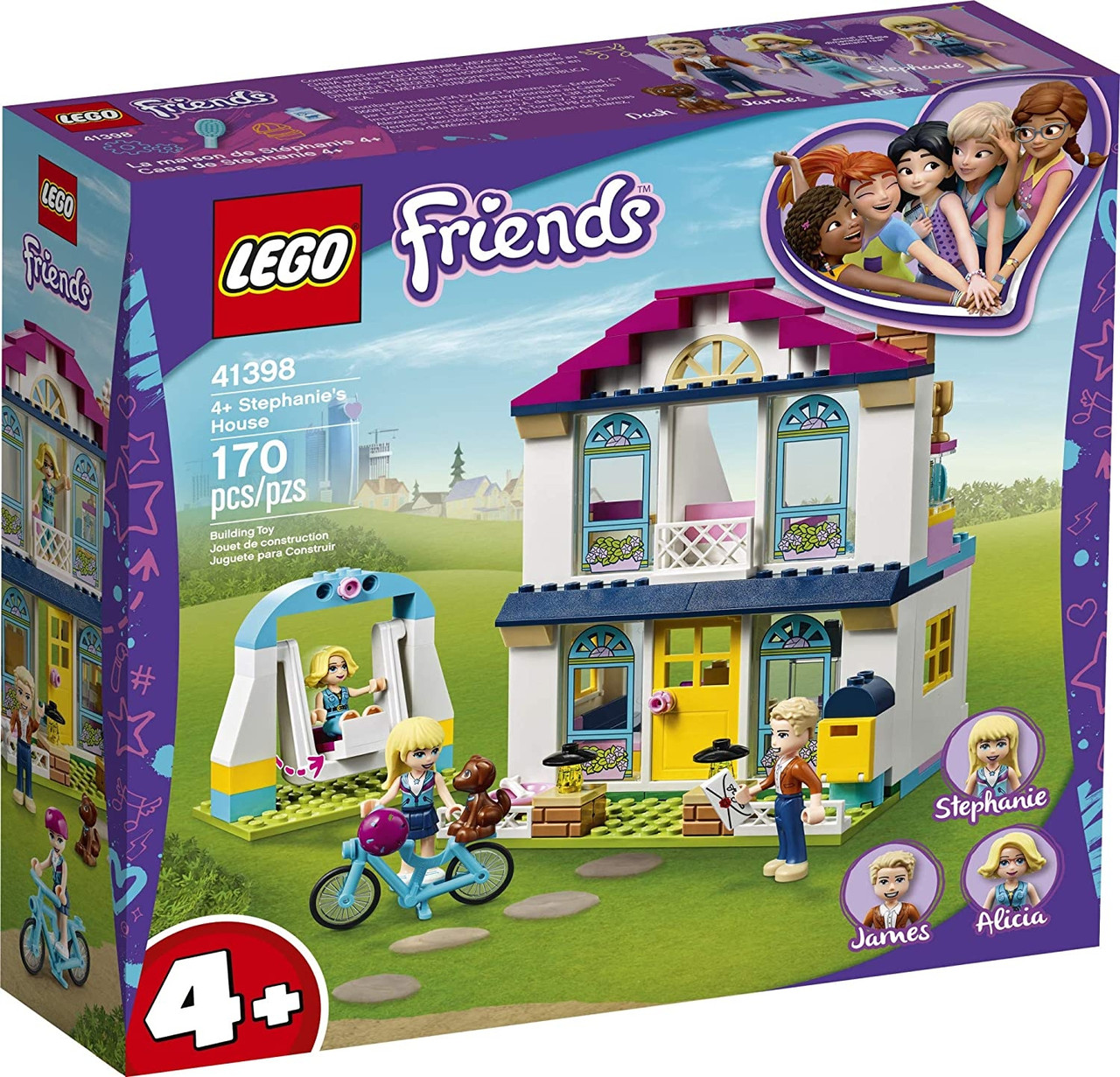 Конструктор LEGO Friends 41398 Дім Стефані