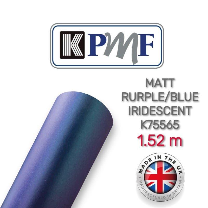 Matt Black / Blue Iridescent, матовий фіолетово-синій хамелеон