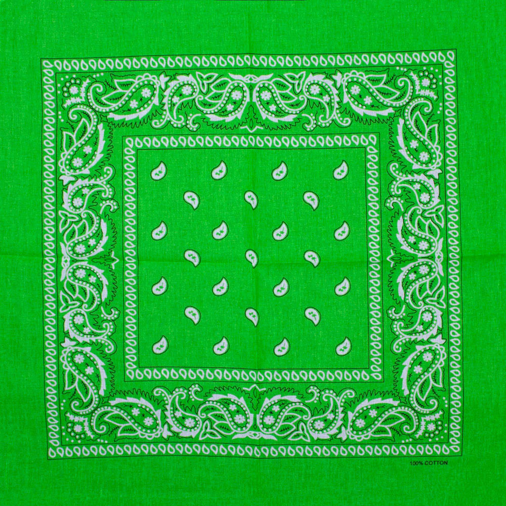 Бандана BAN-250 лаймова