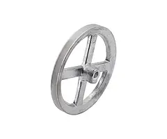 Шків для пральної машинки напівавтомат Рига D = 140mm * 10mm (алюміній)