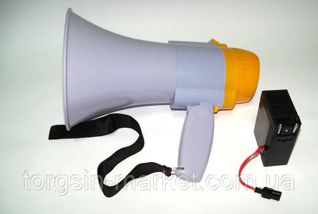 Мегафон громкоговоритель ручной MEGAPHONE HW 8C, рупор, ТМ - фото 3 - id-p1456692865