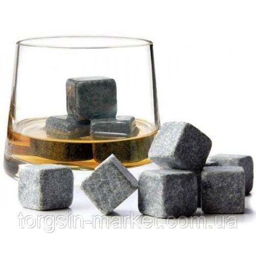 Охлаждающие камни для виски Whiskey Stones-2 (9 шт в наборе), кубики льда, каменный лед,камни, ТМ - фото 2 - id-p1456692947
