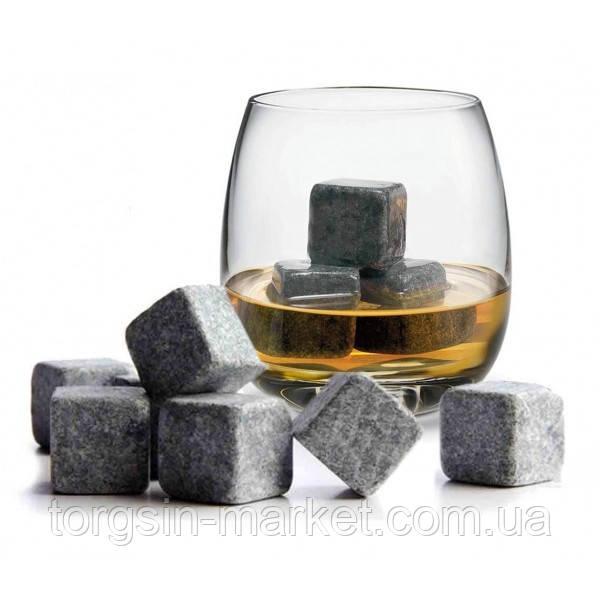Охлаждающие камни для виски Whiskey Stones-2 (9 шт в наборе), кубики льда, каменный лед,камни, ТМ - фото 5 - id-p1456692947