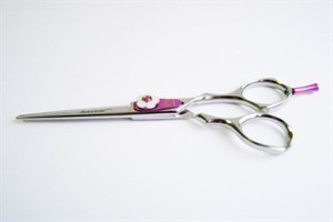HK SAKURA PINK 5,5`` Ножиці перукарські прямі для стрижки SUNTACHI