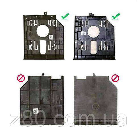 Перехідник Micro SATA 7+6 на SATA 7+15 для Lenovo 310 312 320 330 510 520 кадік оптібей caddy, фото 4