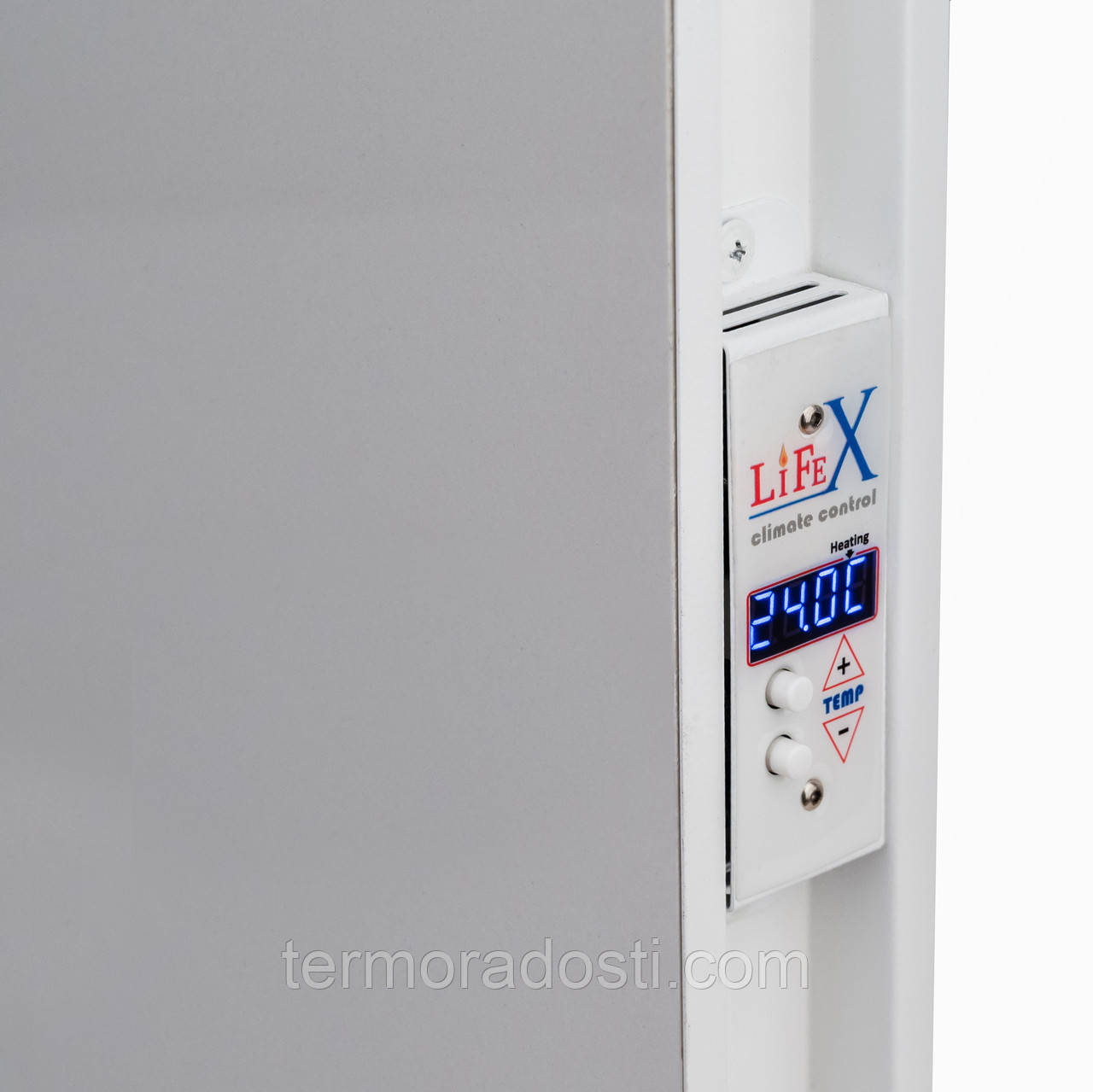 Підлоговий обігрівач керамічний LIFEX D.Floor 1000 GrayBrick | Двосторонній з терморегулятором - фото 3 - id-p1456705332