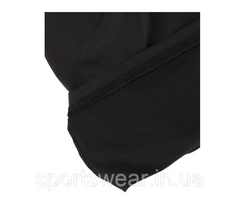 Шорты Бриджи Adidas спортивные с карманами чёрные белый лого. Свободные мужские Бриджи Бермуды эмблема Адидас - фото 4 - id-p1313236688