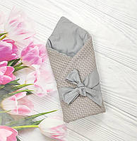 Детский  летний конверт на выписку, конверт-одеяло (ВЕСНА / ЛЕТО), конверт-плед для новорожденного
