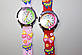 Дитячі наручний годинник на силіконовому ремінці метелики, фото 2