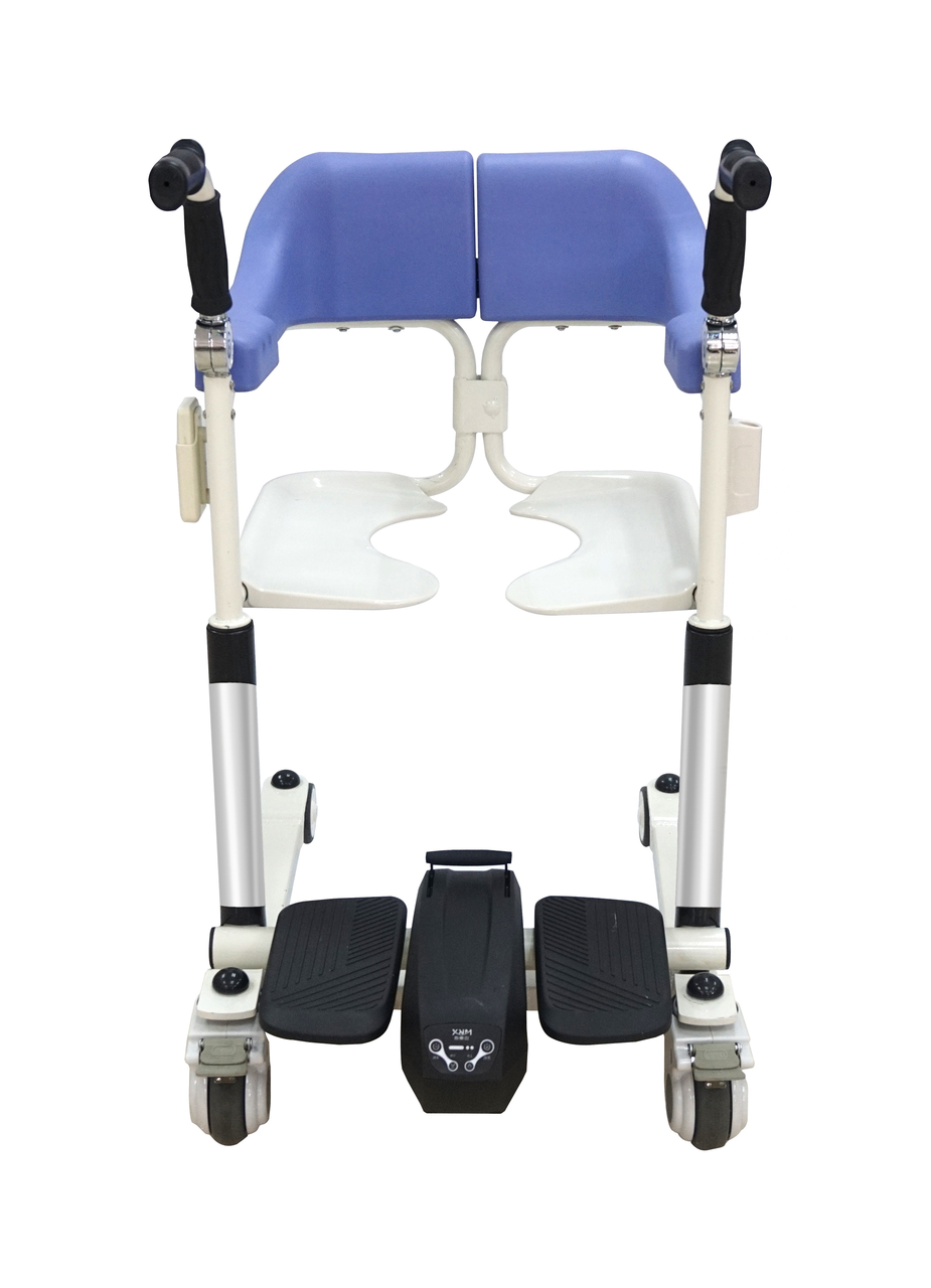 Транспортувальне крісло-коляска для інвалідів і літніх людей MIRID MKX-02B (з електродвигуном), фото 1