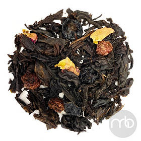 Чай чорний з добавками Смородина і Чорниця розсипний чай 100 г