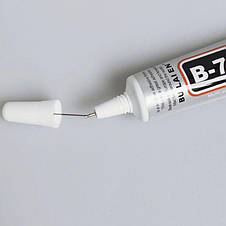 Силіконовий Клей B-7000 для Тачскрінів, Дисплеїв, Модулів 15ml, фото 3