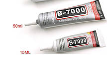 Силіконовий Клей B-7000 для Тачскрінів, Дисплеїв, Модулів 15ml, фото 2