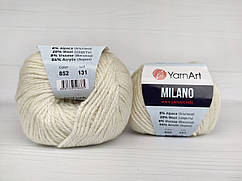YarnArt Milano 852 молочний