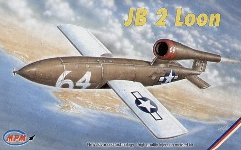 Пластикова модель 1/48 MPM 48054 американська реактивна бомба JB 2 Loon