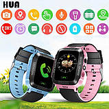 Дитячий смарт-годинник з GPS Q528 Блакитний (Smart Watch) Годинник для дітей, фото 3