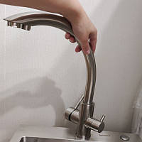 Кухонний змішувач PLATINUM KT 6609 з підключенням до фільтру