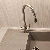 Кухонний змішувач Platinum 9A NESP (8204) з підключенням до фільтру