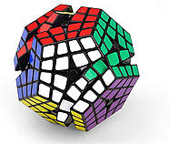 Мегамінкс Киломинкс 4х4 чорний | Megaminx Kilominx 4x4 black, фото 3