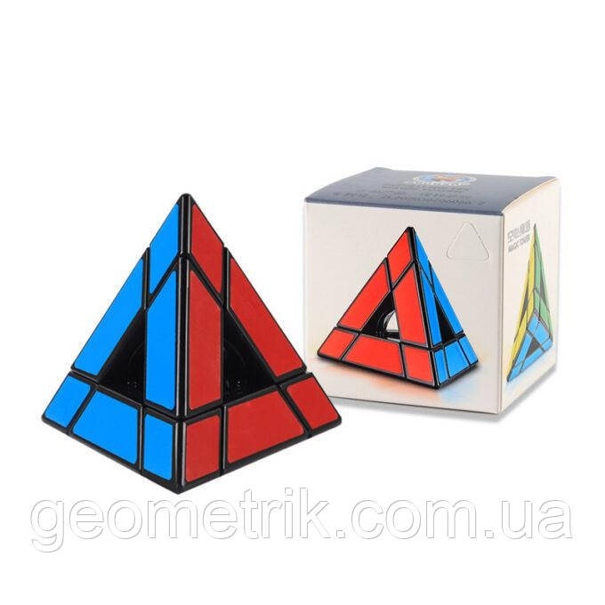 Shengshou Hollow Magic Tower black | Головоломка Void Pyraminx чорна