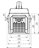 Пелетні пальник для твердопаливного котла AIR Pellet Ceramic 150 (80-150 кВт) контролер і шнек в комплекті, фото 4