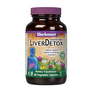 Детоксикация печени Bluebonnet Nutrition Liver Detox 60 veg caps