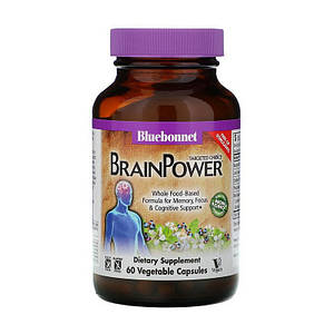 Комплекс Підтримки для Мозку Bluebonnet Nutrition Brain Power 60 veg caps
