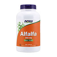 Люцерна Now Foods Alfalfa 650 mg 500 tab