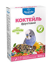 Корм для папуг Природа Коктейль "Фруктовий" 0,5 кг
