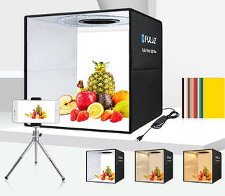 Фотобокс для предметного знімання (Латкуб) з Led-освітленням Puluz 40*40 см